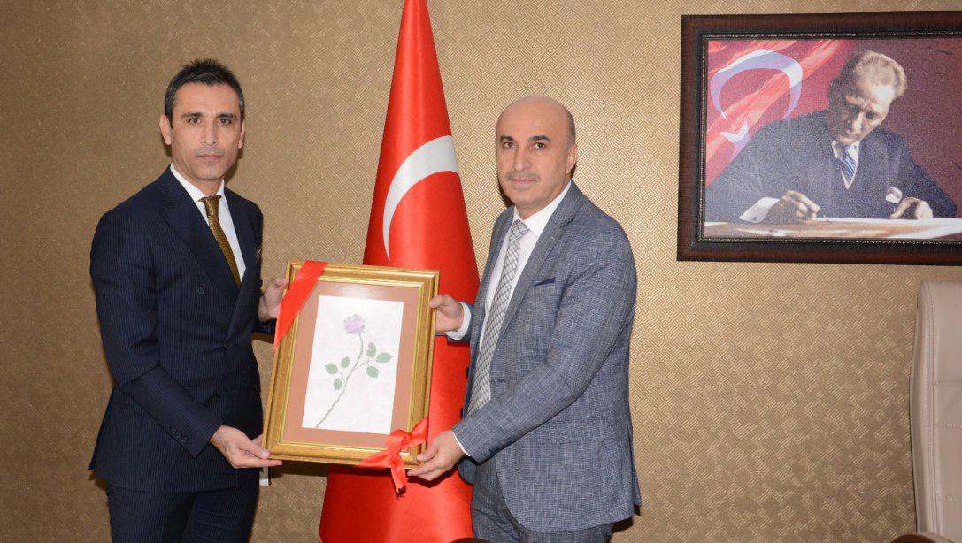 Nevşehir Gençlik ve Spor İl Müdürü Muhsin Özdemir'den İl Müdürümüze Hayırlı Olsun Ziyareti