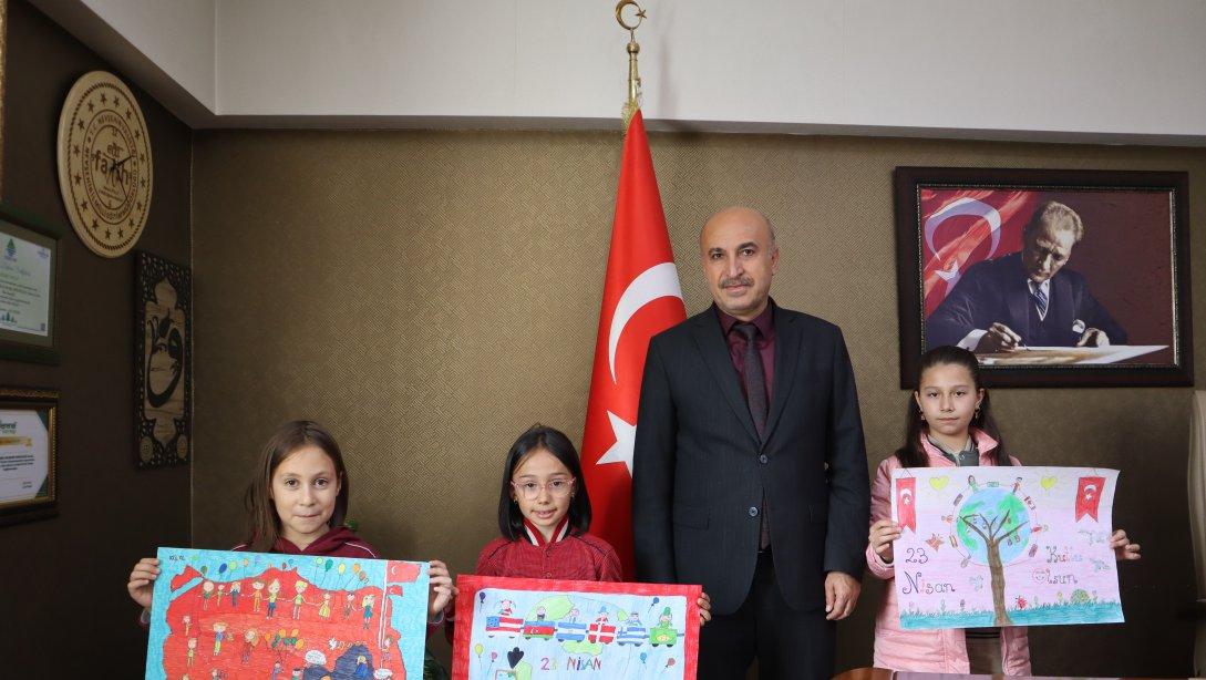 23 Nisan Ulusal Egemenlik ve Çocuk Bayramı Temalı Resim ve Şiir Yarışması Sonuçlandı