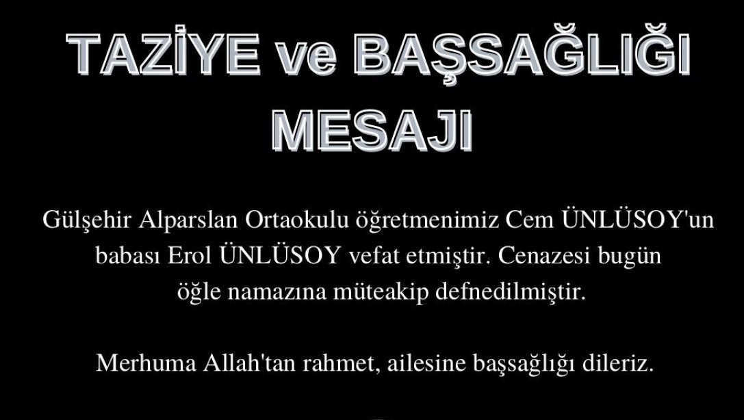 Taziye (Cem ÜNLÜSOY'un Babası)