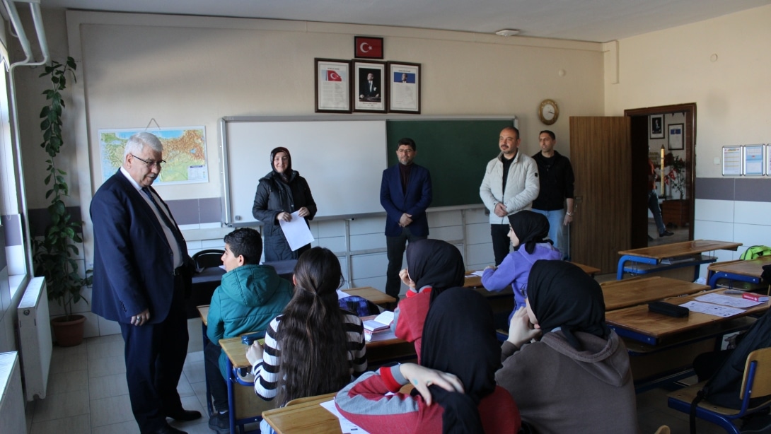 BUGÜN, DERİNKUYU İMAM HATİP ORTAOKULUMUZA MİSAFİR OLDUK