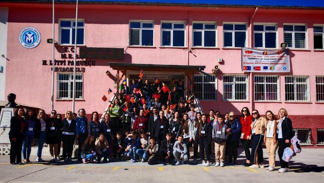 ERASMUS+ PROGRAMI KAPSAMINDA KUZEY MAKEDONYA VE ROMANYA'DAN GELEN MİSAFİRLERİMİZİ AĞIRLADIK