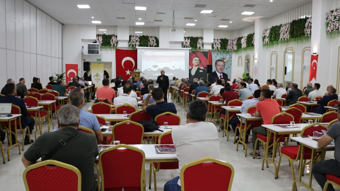 DESTEK HİZMETLERİ GENEL MÜDÜRLÜĞÜ MALİ MEVZUAT VE HALKLA İLİŞKİLER SEMİNERİ İLİMİZDE BAŞLADI